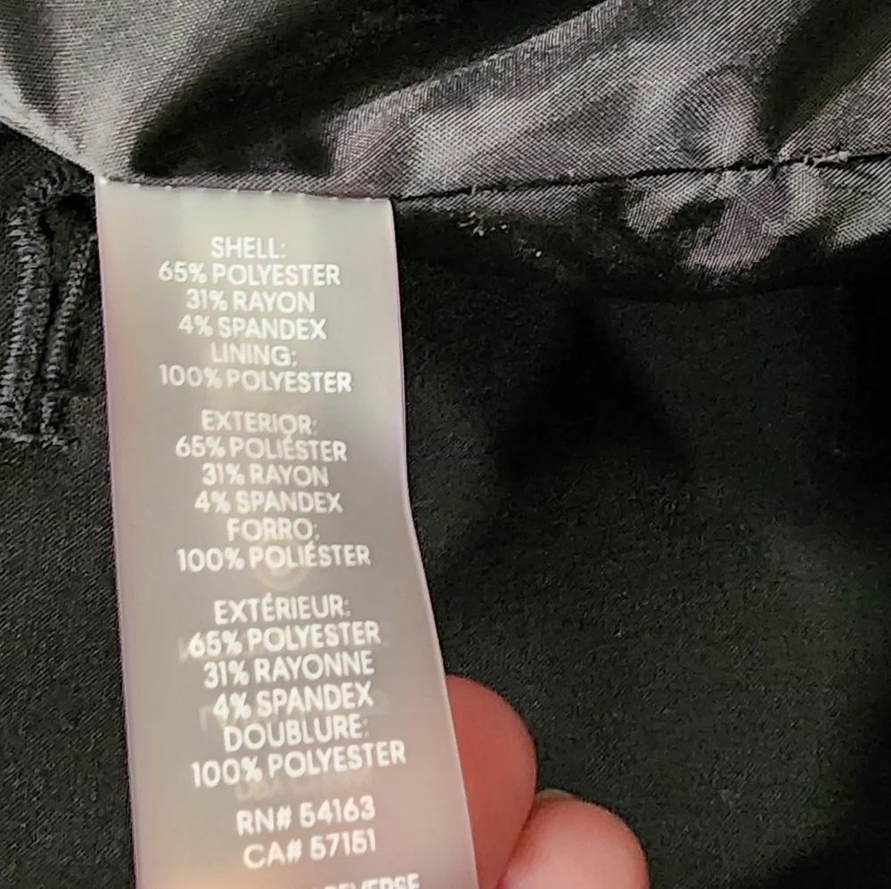 Calvin Klein Women's Black Blazer - Picture 10 of 12